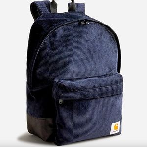 NWT Carhartt WIP Navy Corduroy Backpack